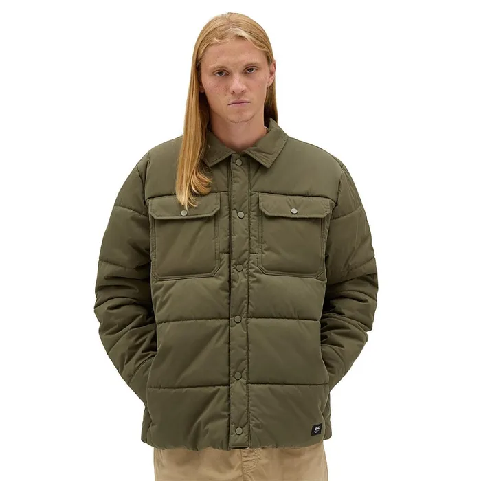 Vans Jackets and Coats Men Davis Puffer MTE1 Jacket Green