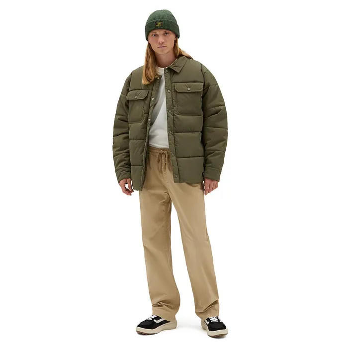 Vans Jackets and Coats Men Davis Puffer MTE1 Jacket Green