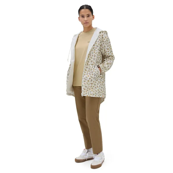 Vans Jackets and Coats Women Mercy Reversible Parka Jacket Beige
