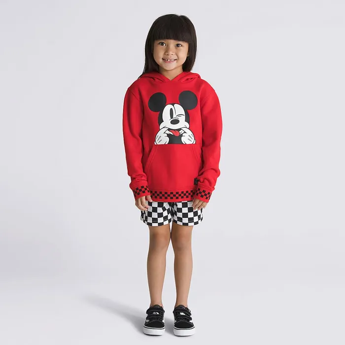 Vans Little Kids 28 Years Kids Disney X Little Funhouse 100 Pullover Hoodie 28 Years Red