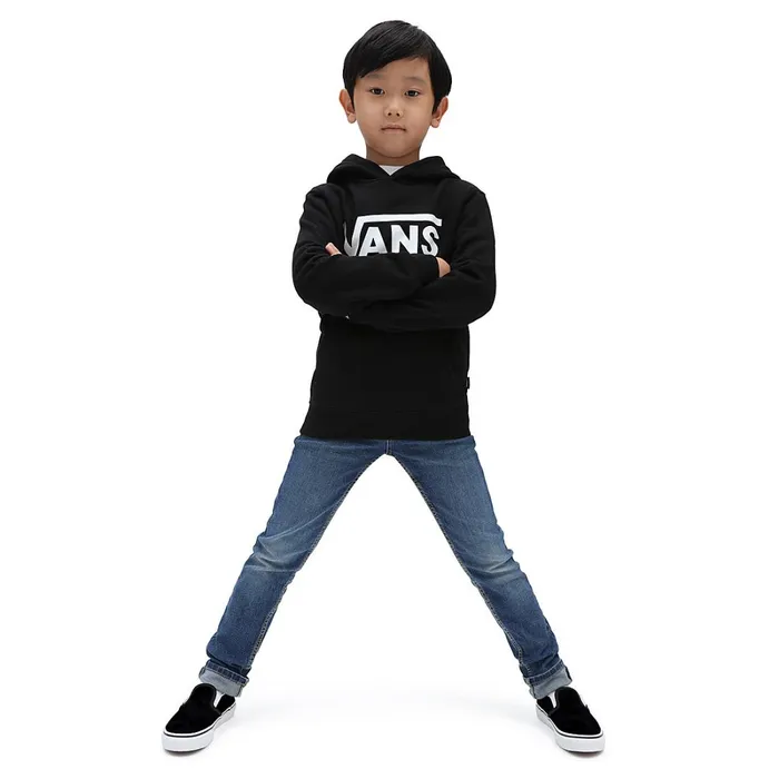 Vans Little Kids 28 Years Kids Little Classic Pullover Hoodie 28 Years Black White