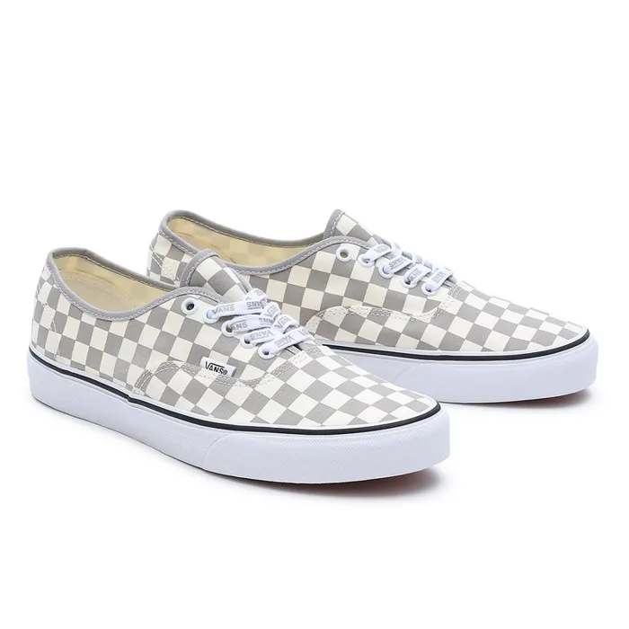 Vans Lowtop Shoes Men Check Authentic Shoes Grey