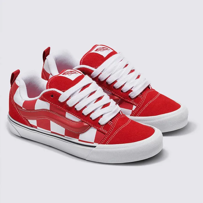 Vans Lowtop Shoes Men Knu Skool Shoes Red