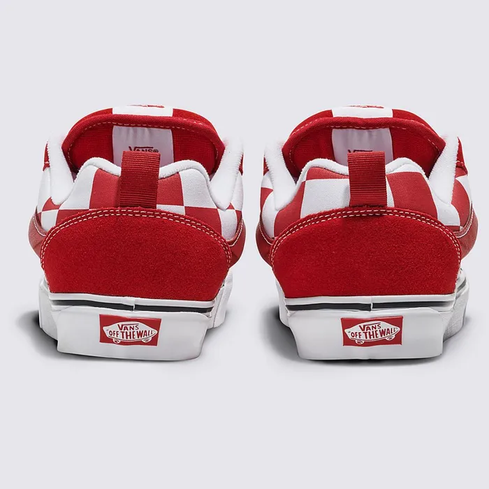 Vans Lowtop Shoes Men Knu Skool Shoes Red
