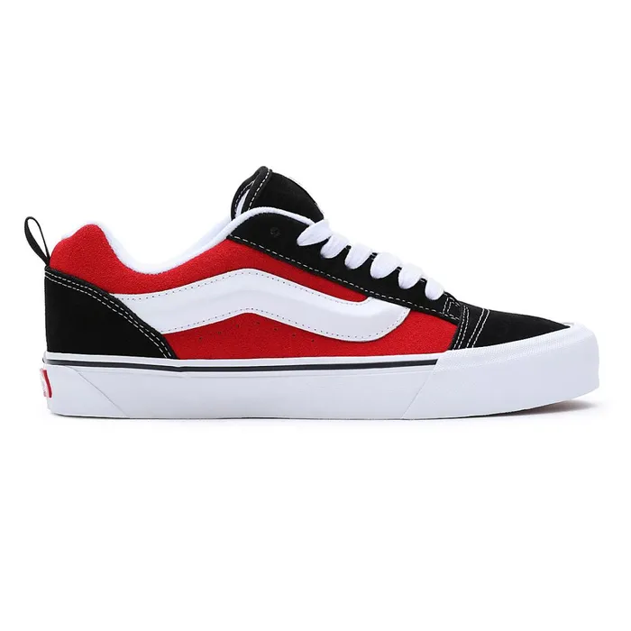 Vans Lowtop Shoes Men Knu Skool Shoes Red White