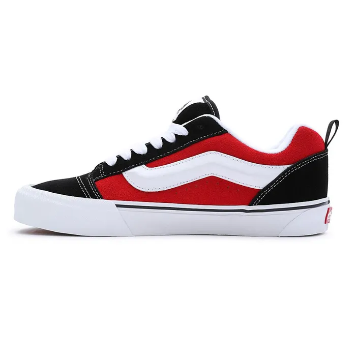 Vans Lowtop Shoes Men Knu Skool Shoes Red White