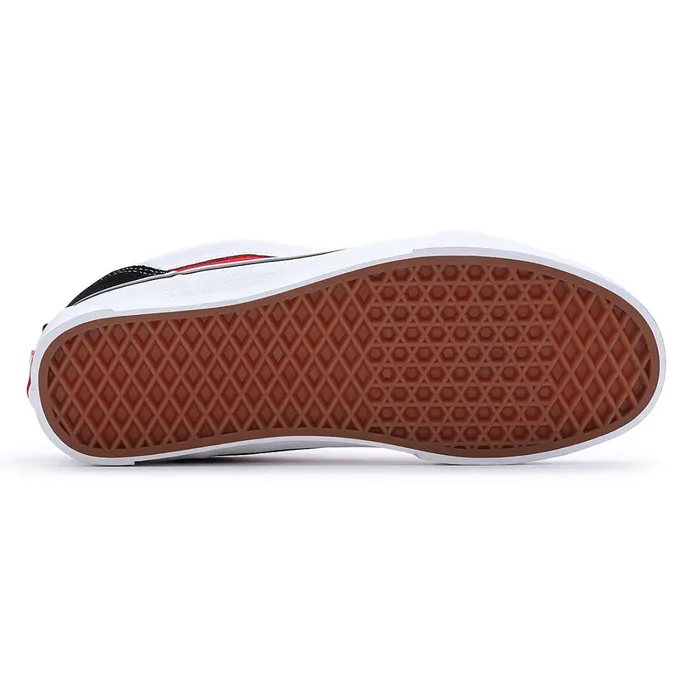 Vans Lowtop Shoes Men Knu Skool Shoes Red White