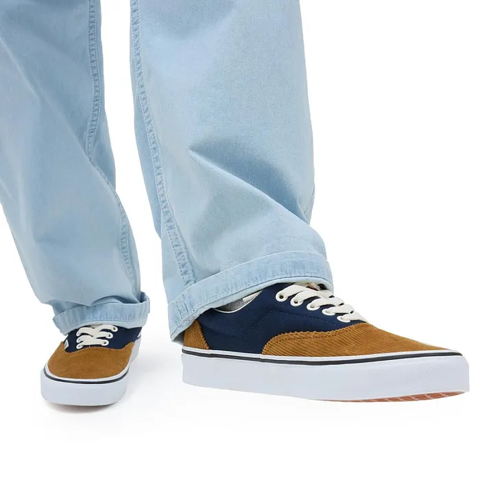 Vans Lowtop Shoes Men Mini Cord Era Shoes Blue