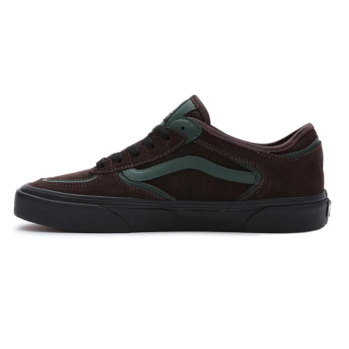 Vans Lowtop Shoes Men Rowley Classic Shoes Green Brown