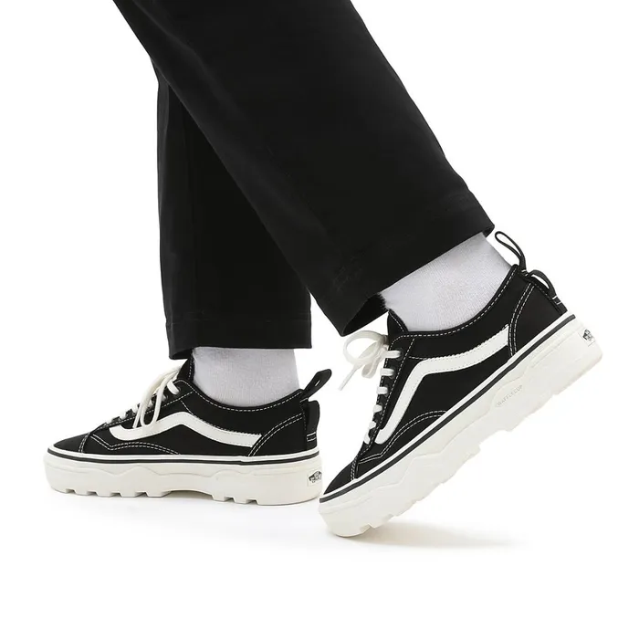 Vans Lowtop Shoes Women Canvas Sentry Old Skool Wc Shoes Black
