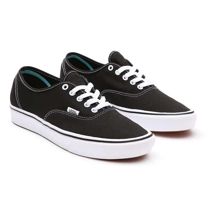 Vans Lowtop Shoes Women Classic Comfycush Authentic Shoes Black