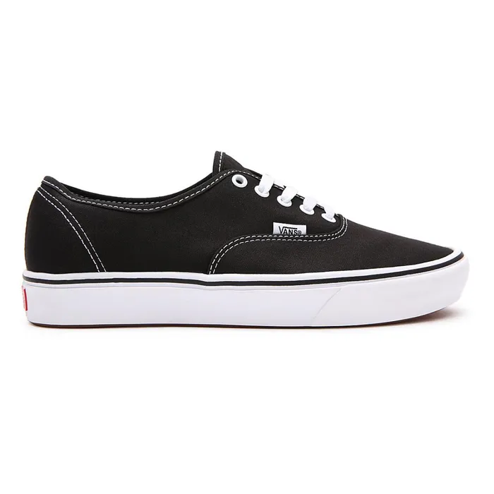 Vans Lowtop Shoes Women Classic Comfycush Authentic Shoes Black