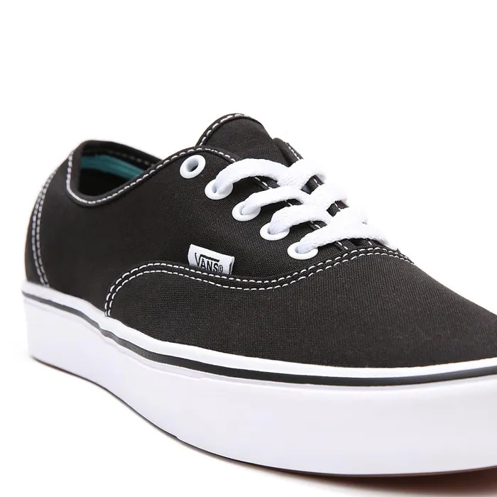 Vans Lowtop Shoes Women Classic Comfycush Authentic Shoes Black