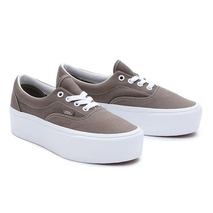 Vans Lowtop Shoes Women Era Stackform Shoes Brown