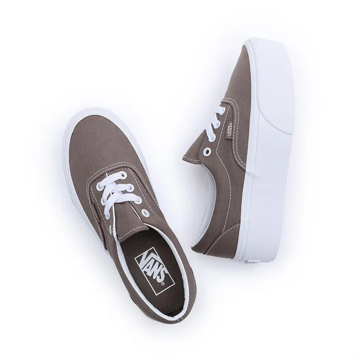 Vans Lowtop Shoes Women Era Stackform Shoes Brown