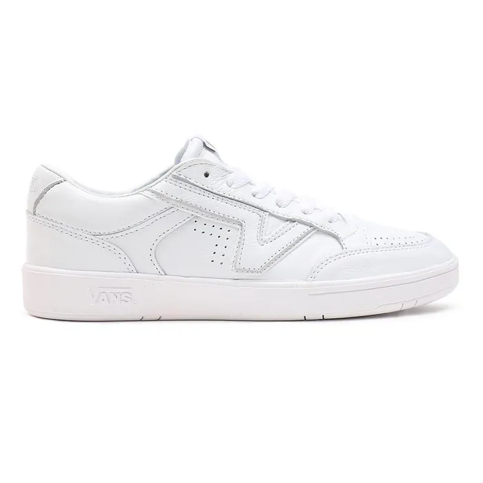 Vans Lowtop Shoes Women Leather Lowland Comfycush Shoes White