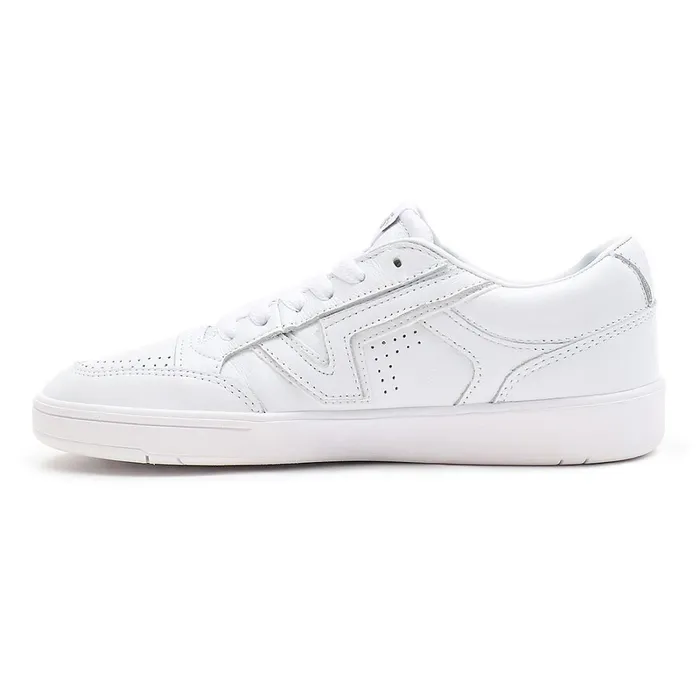 Vans Lowtop Shoes Women Leather Lowland Comfycush Shoes White