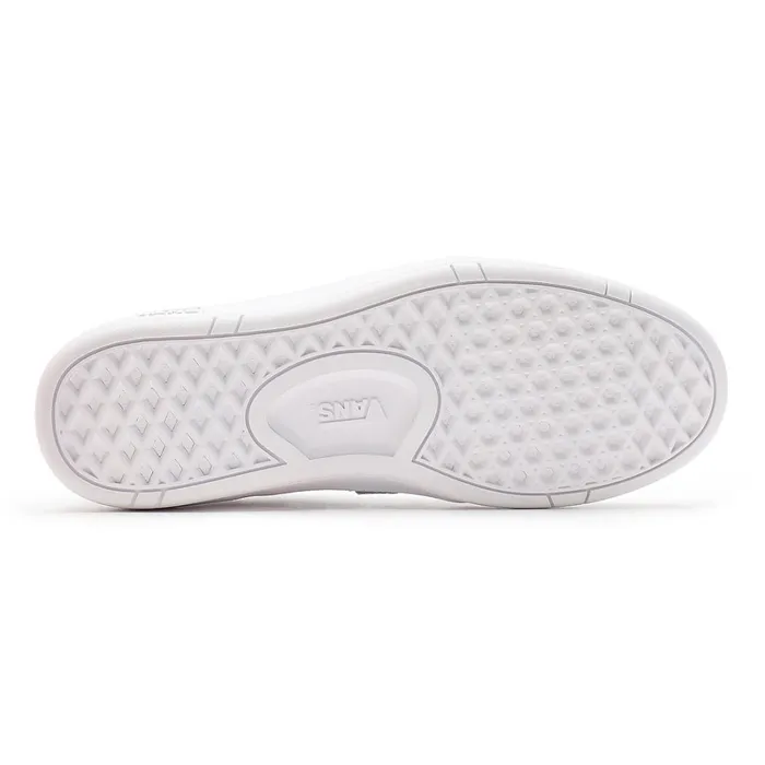 Vans Lowtop Shoes Women Leather Lowland Comfycush Shoes White