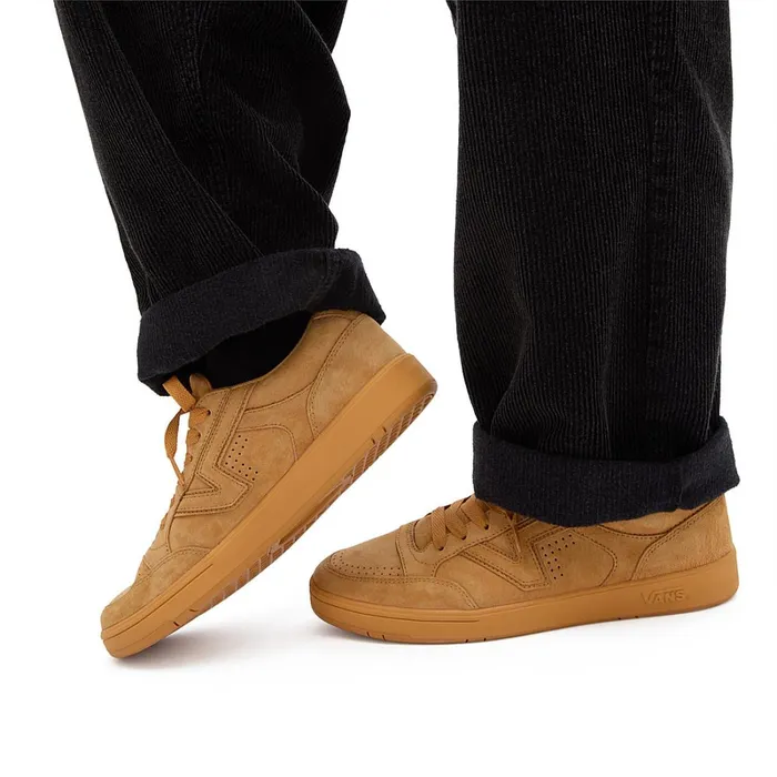 Vans Lowtop Shoes Women Lowland ComfyCush Shoes Yellow