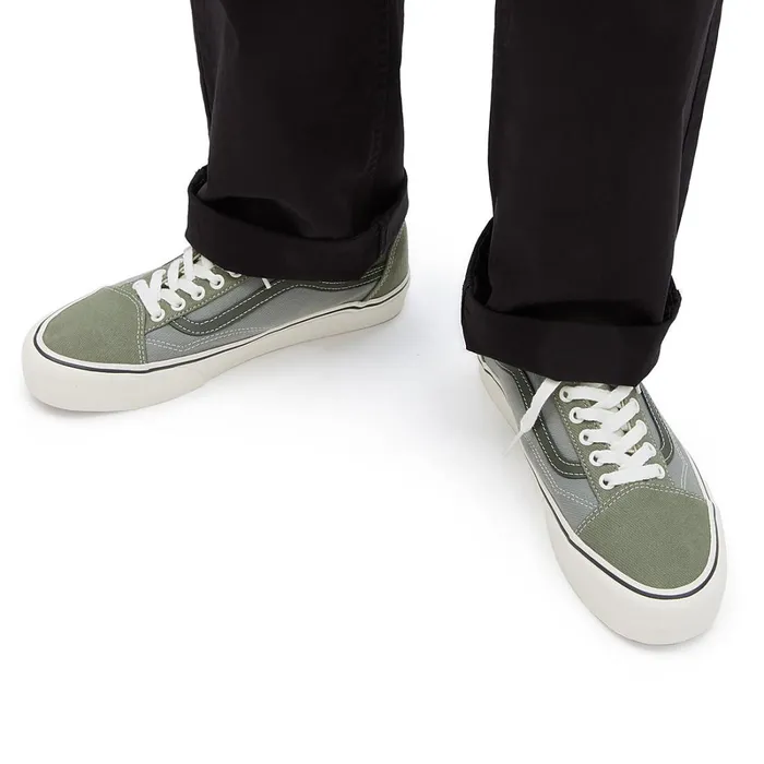 Vans Lowtop Shoes Women Old Skool Tapered VR3 Shoes Green Grey