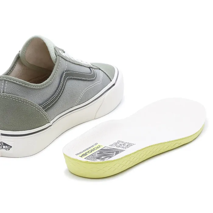 Vans Lowtop Shoes Women Old Skool Tapered VR3 Shoes Green Grey