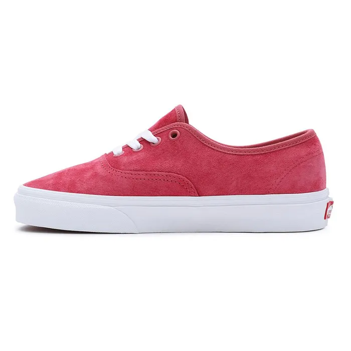 Vans Lowtop Shoes Women Pig Suede Authentic Shoes Red