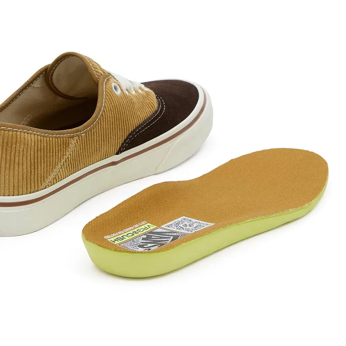 Vans Lowtop Shoes Women Salt Wash Corduroy Authentic VR3 SF Shoes Beige