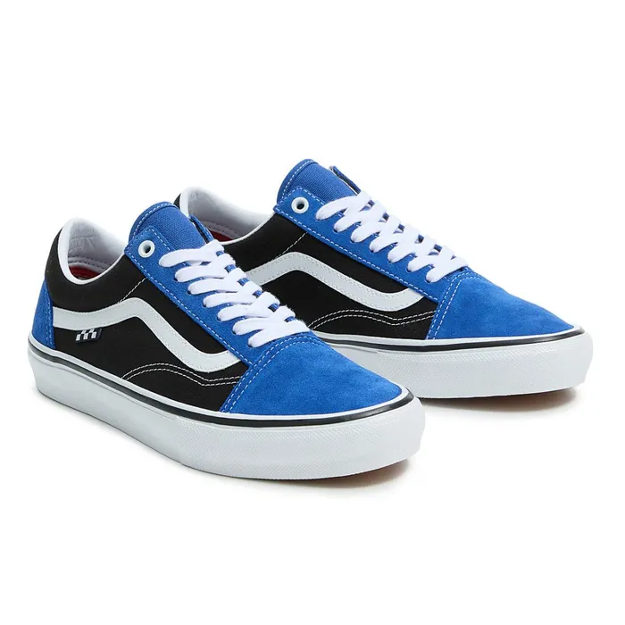 Vans Lowtop Shoes Women Skate Old Skool Shoes Blue Black