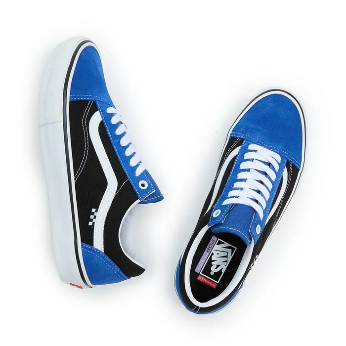 Vans Lowtop Shoes Women Skate Old Skool Shoes Blue Black