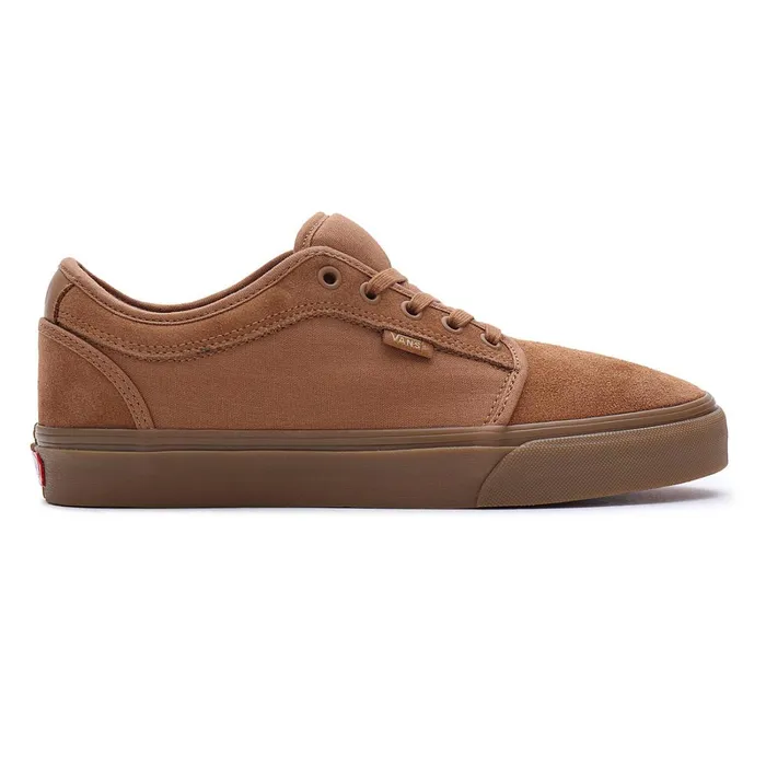 Vans Skate Shoes Men Skate Chukka Low Shoes Brown