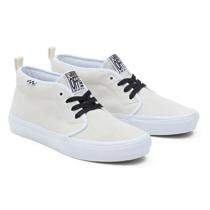 Vans Skate Shoes Men Skate Chukka VCU Shoes White