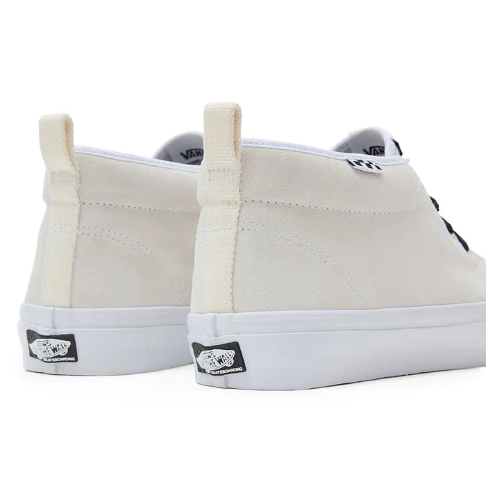 Vans Skate Shoes Men Skate Chukka VCU Shoes White