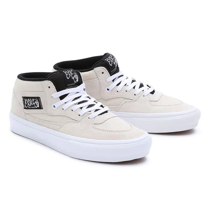 Vans Skate Shoes Men Skate Half Cab Shoes Beige