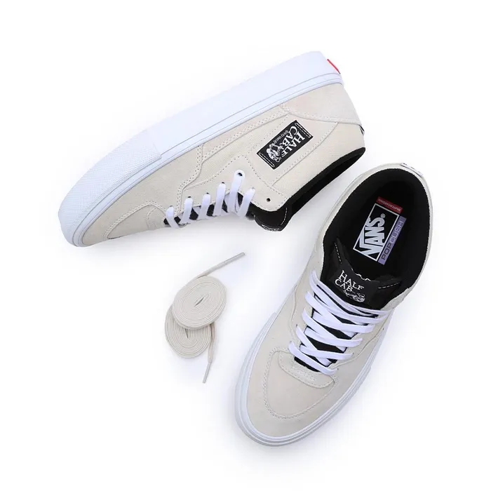 Vans Skate Shoes Men Skate Half Cab Shoes Beige