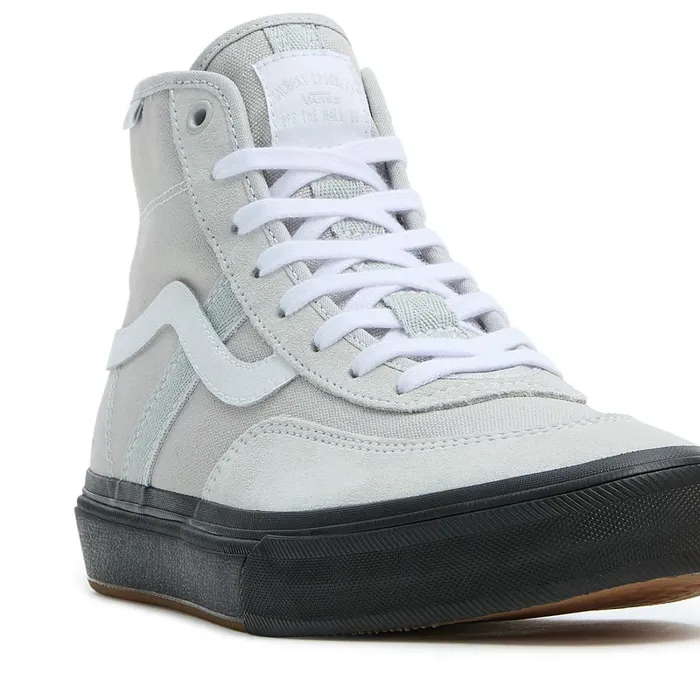 Vans Skate Shoes Women Crockett High Shoes Grey