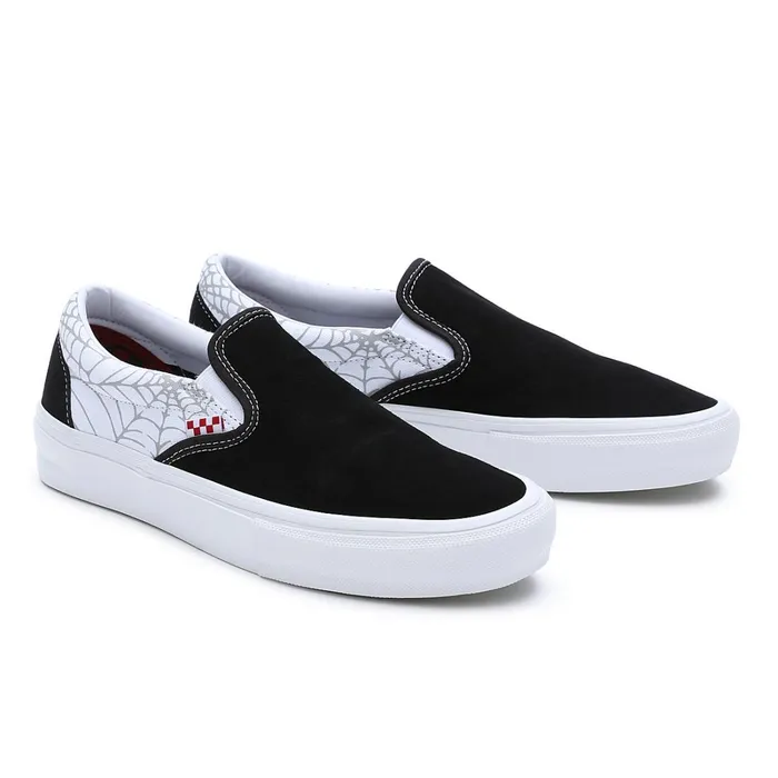 Vans Slipon Shoes Men Black Widow Spider SlipOn Shoes