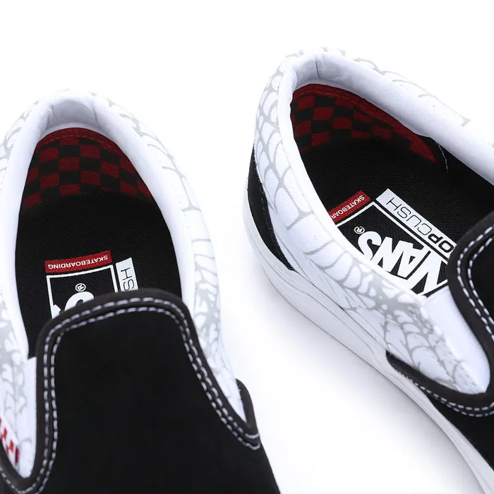 Vans Slipon Shoes Men Black Widow Spider SlipOn Shoes