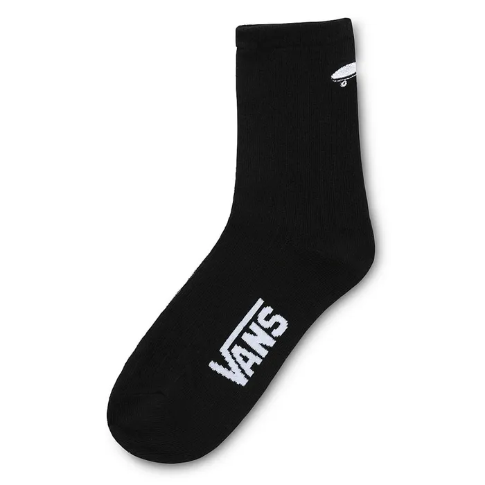 Vans Socks Women Kickin It Crew Socks 1 Pair Black