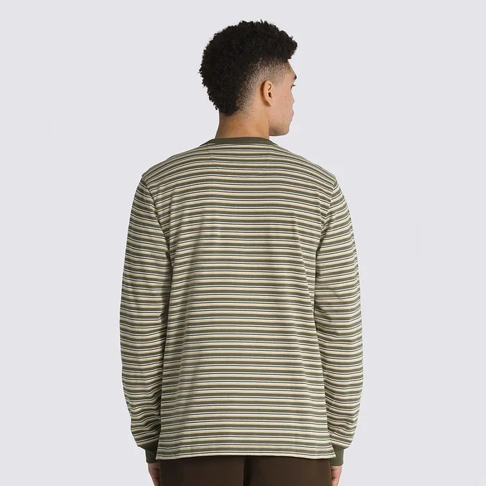 Vans Tshirts and Tanks Men Awbrey Long Sleeve Shirt Green
