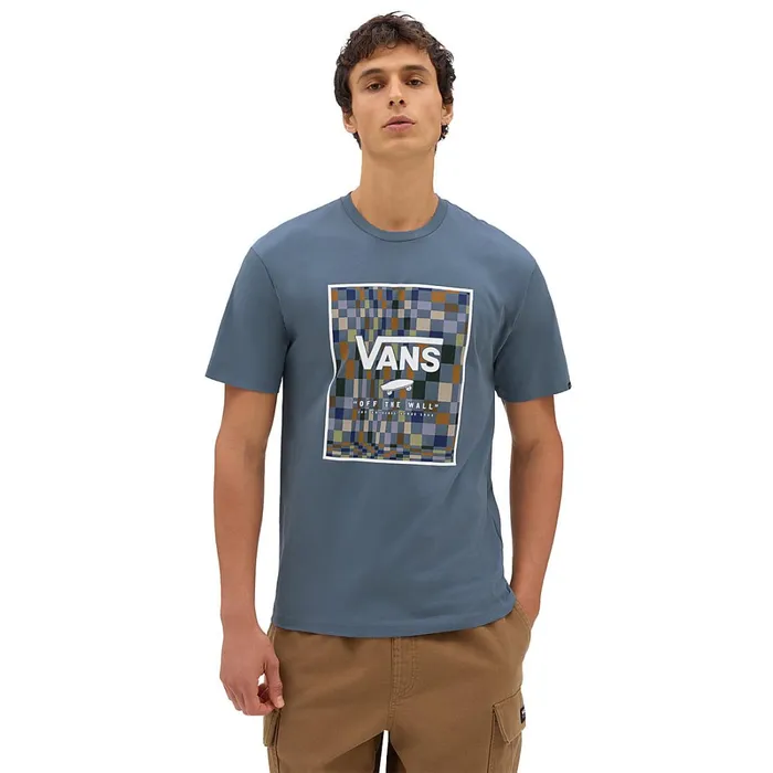 Vans Tshirts and Tanks Men Classic Print Box TShirt Blue