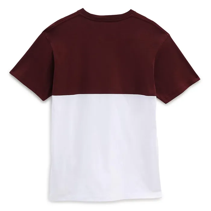 Vans Tshirts and Tanks Men Colorblock Tshirt Red