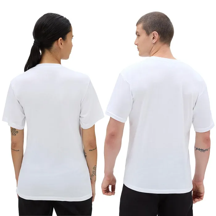 Vans Tshirts and Tanks Men Left Chest Logo TShirt White