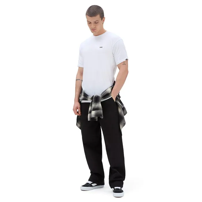 Vans Tshirts and Tanks Men Left Chest Logo TShirt White