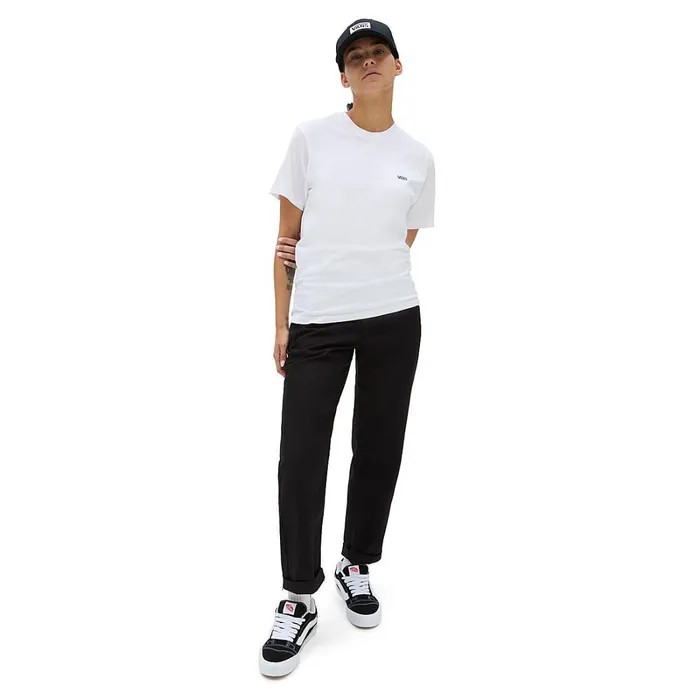 Vans Tshirts and Tanks Men Left Chest Logo TShirt White