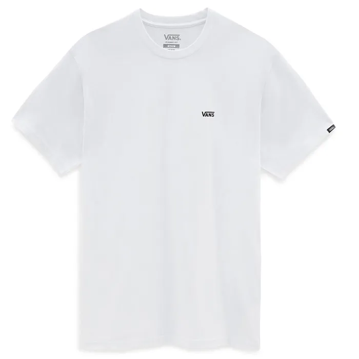 Vans Tshirts and Tanks Men Left Chest Logo TShirt White