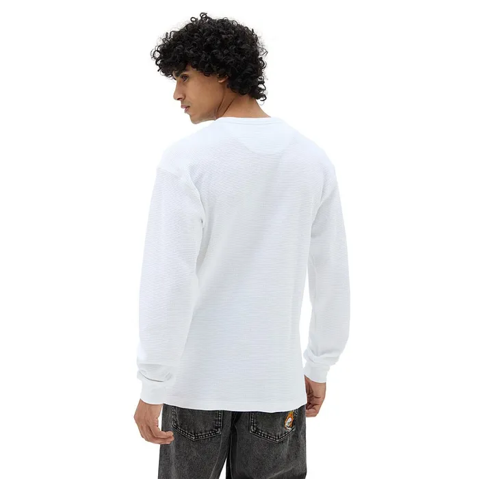 Vans Tshirts and Tanks Men Nick Michel Long Sleeve Knits Sweatshirt White