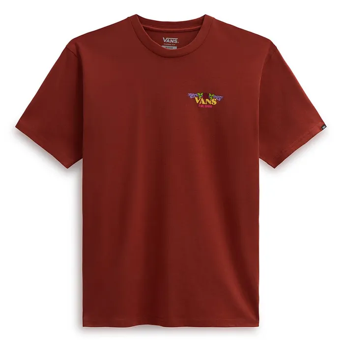 Vans Tshirts and Tanks Men Rock And Bones TShirt Red