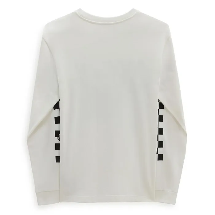 Vans Tshirts and Tops Women Blossom Boyfriend Fit Long Sleeve TShirt White