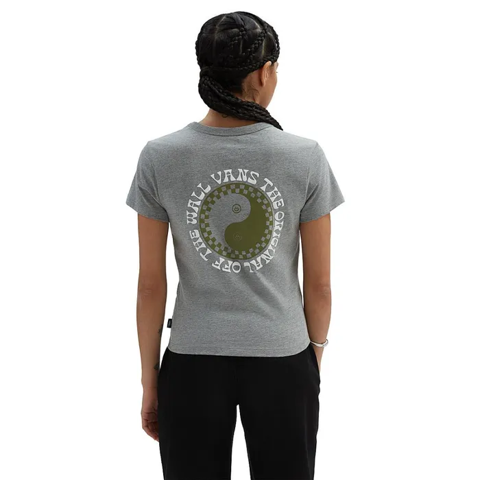 Vans Tshirts and Tops Women Centered Mini TShirt Grey
