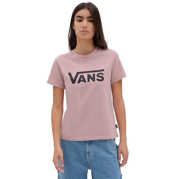 Vans Tshirts and Tops Women Flying V Crew TShirt Pink